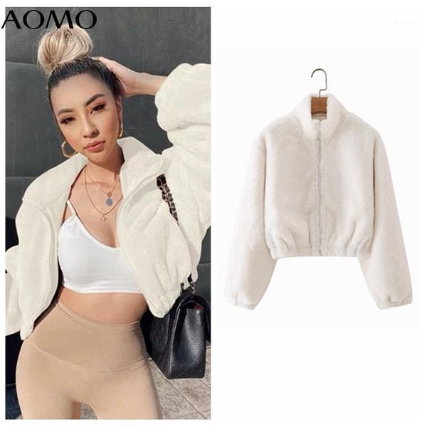 women's jackets aomo women faux fur white thick coats jacket long sleeves pocket ladies elegant crop coat 4t100a, Black;brown
women's jackets aomo women faux fur white thick coats jacket long sleeves pocket ladies elegant crop coat 4t100a, Black;brown
