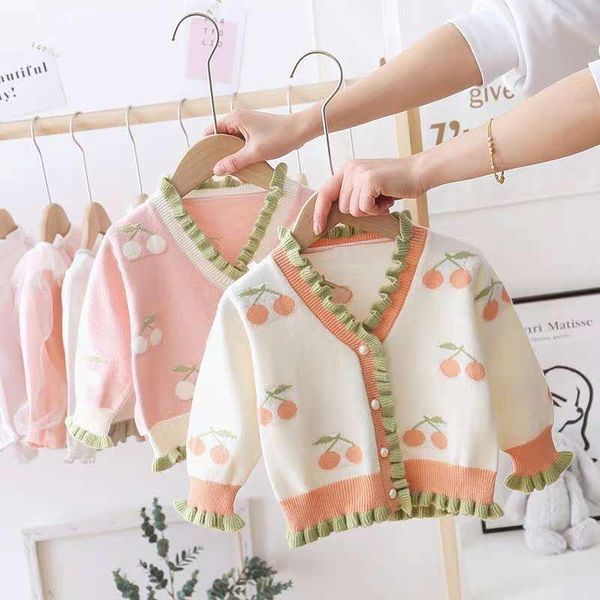 kids baby girls autumn winter full sleeve single breasted fruit pattern knitting outwear coat toddler children sweater 3m-6y pullover, Blue
kids baby girls autumn winter full sleeve single breasted fruit pattern knitting outwear coat toddler children sweater 3m-6y pullover, Blue