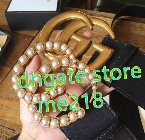 width 7cm belts women leather black big gold pearl buckle classic ucc luxury belt and gift box, Black;brown
width 7cm belts women leather black big gold pearl buckle classic ucc luxury belt and gift box, Black;brown