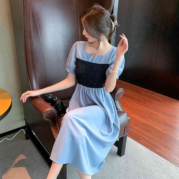 casual dresses spring and summer 2021 hepburn style fashion small french mid-length skirt first love high waist dress women co6n, Black;gray
casual dresses spring and summer 2021 hepburn style fashion small french mid-length skirt first love high waist dress women co6n, Black;gray