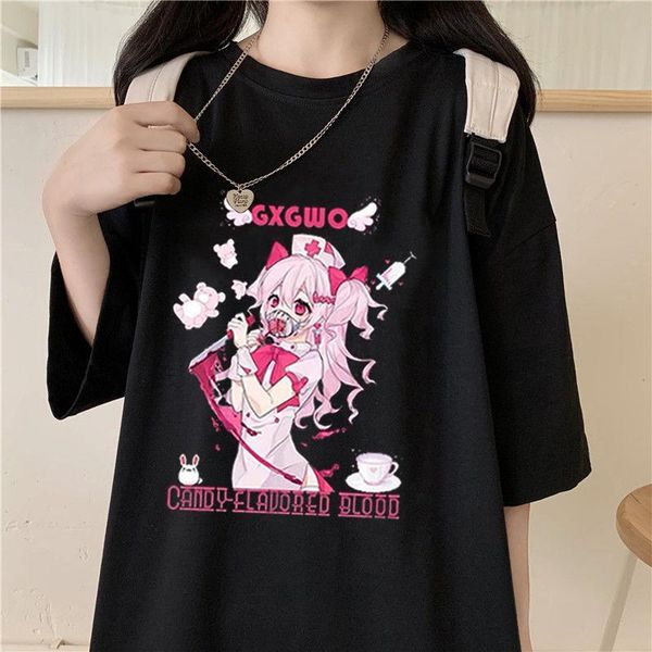 women's t-shirt cartoon anime kawaii sweet girls japan streetwear harajuku casual ulzzang vintage e-girl summer women, White
women's t-shirt cartoon anime kawaii sweet girls japan streetwear harajuku casual ulzzang vintage e-girl summer women, White