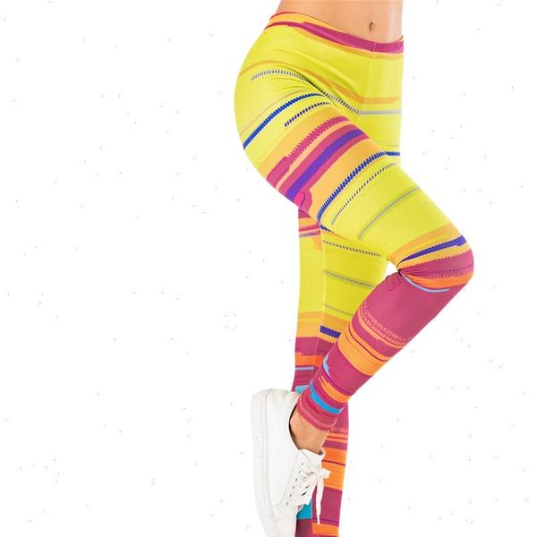 fashion women legging colorful stripe printing fitness leggins slim legins soft and stretchy leggings woman pants, Black
fashion women legging colorful stripe printing fitness leggins slim legins soft and stretchy leggings woman pants, Black