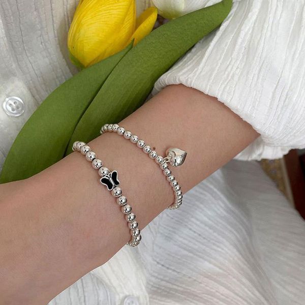charm bracelets love heart butterfly female trendy silver beads ladies luxury jewelry party accessories gift for women girls, Golden;silver
charm bracelets love heart butterfly female trendy silver beads ladies luxury jewelry party accessories gift for women girls, Golden;silver