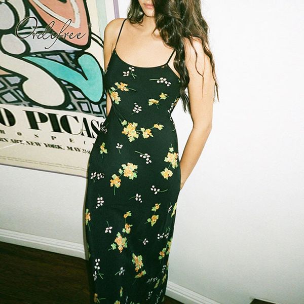 summer women floral print maxi backless sleeveless silk shiny satin party long vintage beach dress 210415, Black;gray 
summer women floral print maxi backless sleeveless silk shiny satin party long vintage beach dress 210415, Black;gray