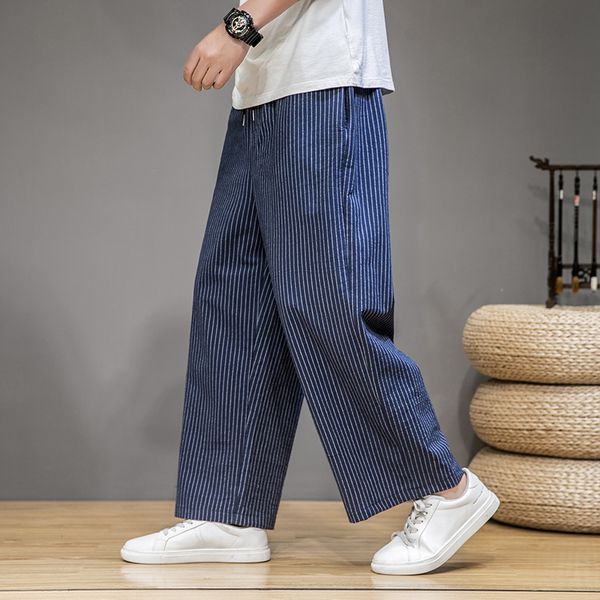 men casual wide leg pants baggy fit trousers stripe sweatpants mens fashion elastic waist japanese hip hop streetwear pants 5xl, Black
men casual wide leg pants baggy fit trousers stripe sweatpants mens fashion elastic waist japanese hip hop streetwear pants 5xl, Black