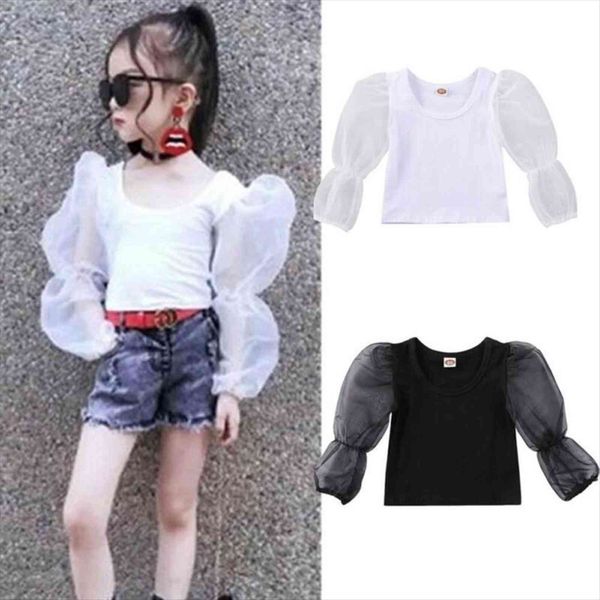 0 5y spring summer children girl sheer sleeve o neck shirts solid crop kids baby mesh puff, Blue
0 5y spring summer children girl sheer sleeve o neck shirts solid crop kids baby mesh puff, Blue