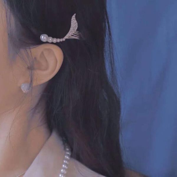 hair clips & barrettes fashion accessories retro french mermaid tail hairpin japanese pearl edge clip small jewelry, Golden;silver
hair clips & barrettes fashion accessories retro french mermaid tail hairpin japanese pearl edge clip small jewelry, Golden;silver
