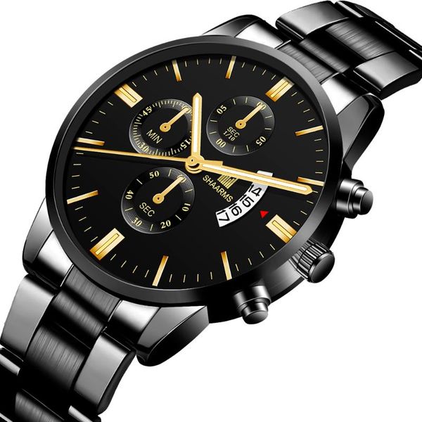 wristwatches 2021 smart watchmen luxury business watch golden stainless steel band date calendar male clock relogio direct chronograph, Slivery;brown
wristwatches 2021 smart watchmen luxury business watch golden stainless steel band date calendar male clock relogio direct chronograph, Slivery;brown