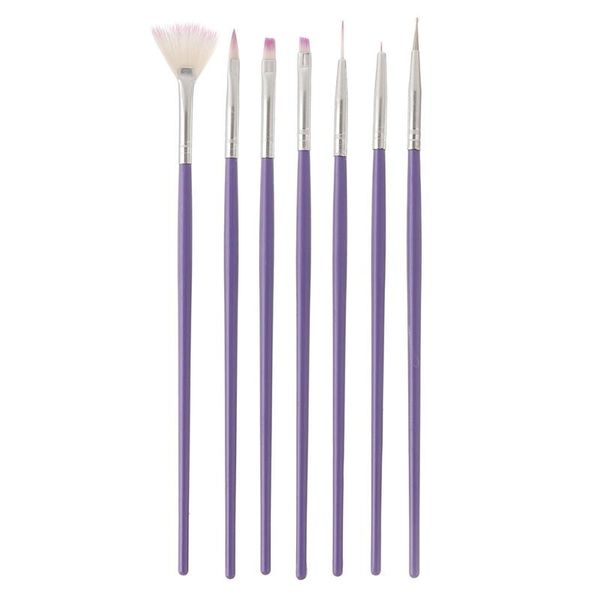 nail brushes 7pcs/set art for gel polish uv dotting painting drawing pen tip beauty manicure nails accessoires, Yellow
nail brushes 7pcs/set art for gel polish uv dotting painting drawing pen tip beauty manicure nails accessoires, Yellow