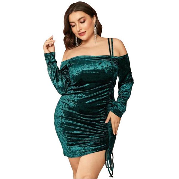 plus size dresses haoohu women winter long sleeve off shoulder velvet dress bodycon backless mini urban casual 2021, Black
plus size dresses haoohu women winter long sleeve off shoulder velvet dress bodycon backless mini urban casual 2021, Black