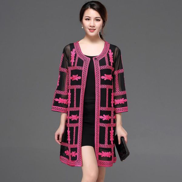 women's trench coats women ladies spring summer autumn fashion embroidery british style coat designer lace cardigan, Tan;black
women's trench coats women ladies spring summer autumn fashion embroidery british style coat designer lace cardigan, Tan;black