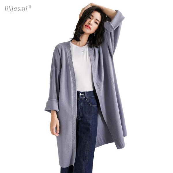 women's sweaters stretch yarn 2021 women spring autumn sweater loose casual cardigan open long cardigans outerwear knitting jacket, White;black
women's sweaters stretch yarn 2021 women spring autumn sweater loose casual cardigan open long cardigans outerwear knitting jacket, White;black