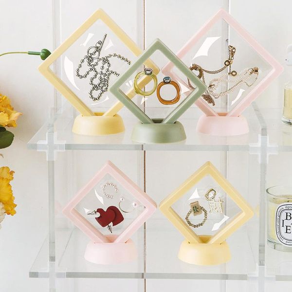 jewelry pouches, bags multicolor 3d floating picture frame shadow box display ring pendant holder protect stone presentation case, Pink;blue
jewelry pouches, bags multicolor 3d floating picture frame shadow box display ring pendant holder protect stone presentation case, Pink;blue