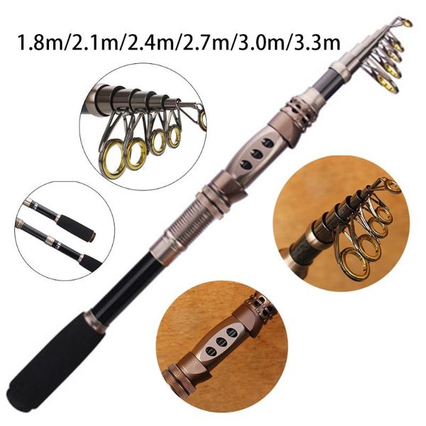 retractable fishing rod long s sea road carbon 1.8m~3.3m length folding portable designed boat rods
retractable fishing rod long s sea road carbon 1.8m~3.3m length folding portable designed boat rods