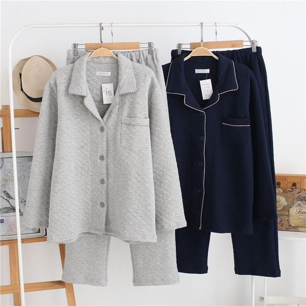 men's sleepwear men cotton warm pajamas set plaid 2pcs nightgown casual shirt&pants night wear intimate lingerie male pijamas suit, Black;brown
men's sleepwear men cotton warm pajamas set plaid 2pcs nightgown casual shirt&pants night wear intimate lingerie male pijamas suit, Black;brown