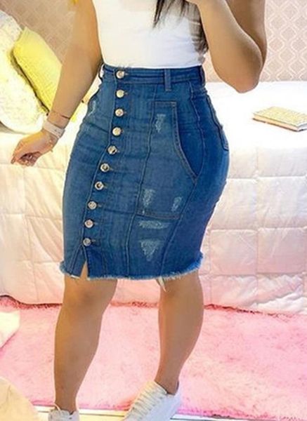 summer denim skirt women fashion casaul stretch knee length washed skirts pockets button detail pure color female, Black
summer denim skirt women fashion casaul stretch knee length washed skirts pockets button detail pure color female, Black