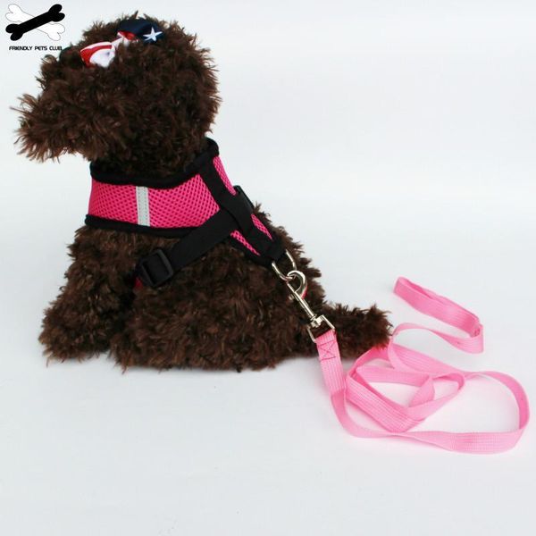 cat dog adjustable harness vest walking lead leash for puppy dogs collar polyester mesh small medium pet collars & leads
cat dog adjustable harness vest walking lead leash for puppy dogs collar polyester mesh small medium pet collars & leads
