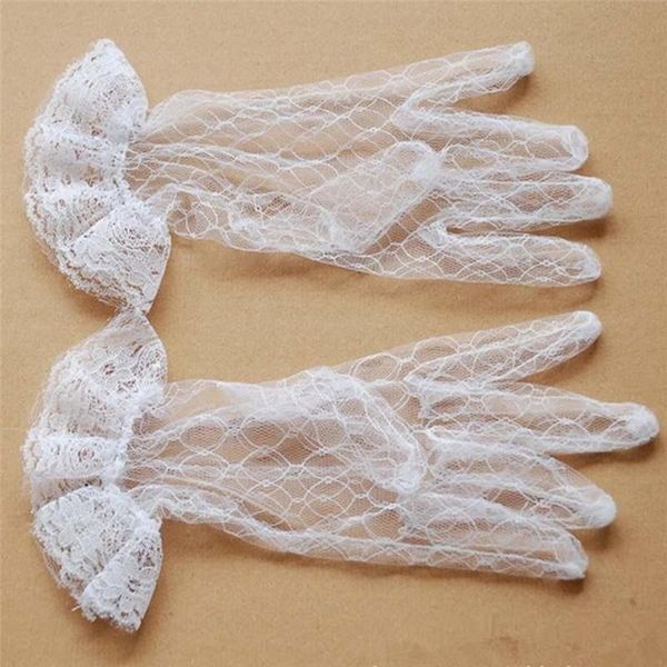 bridal gloves short bride wedding beige design lace gauze transparent women accessories, White
bridal gloves short bride wedding beige design lace gauze transparent women accessories, White