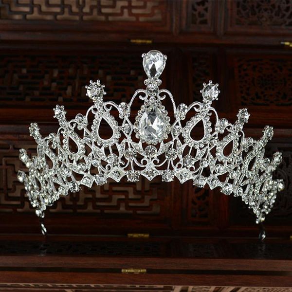 hair clips & barrettes 1pc bridal crown jewelry korean full crystal tiara wedding accessories headband headwear, Golden;silver
hair clips & barrettes 1pc bridal crown jewelry korean full crystal tiara wedding accessories headband headwear, Golden;silver