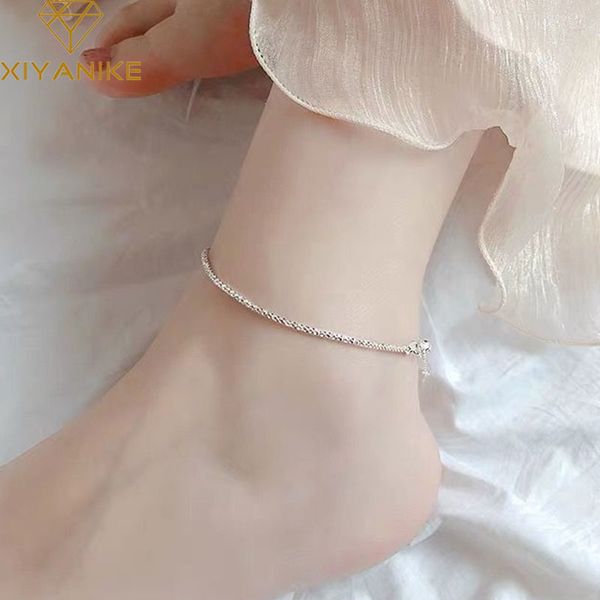 925 sterling silver sparkling single anklet bracelet for women trendy elegant summer party jewelry prevent allergy, Red;blue
925 sterling silver sparkling single anklet bracelet for women trendy elegant summer party jewelry prevent allergy, Red;blue