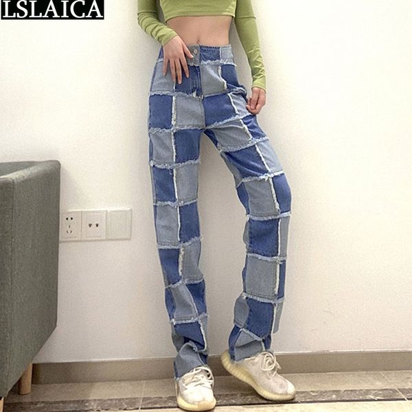 fashion denim woman pants patchwork high waisted casual ladies jeans long trousers women autumn streetwear spodnie damskie 210520, Blue
fashion denim woman pants patchwork high waisted casual ladies jeans long trousers women autumn streetwear spodnie damskie 210520, Blue