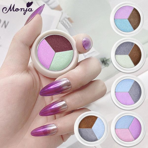 nail glitter monja 3 colors chameleon mirror chrome solid powder colorful aurora effect pigment dust diy art decoration, Silver;gold
nail glitter monja 3 colors chameleon mirror chrome solid powder colorful aurora effect pigment dust diy art decoration, Silver;gold