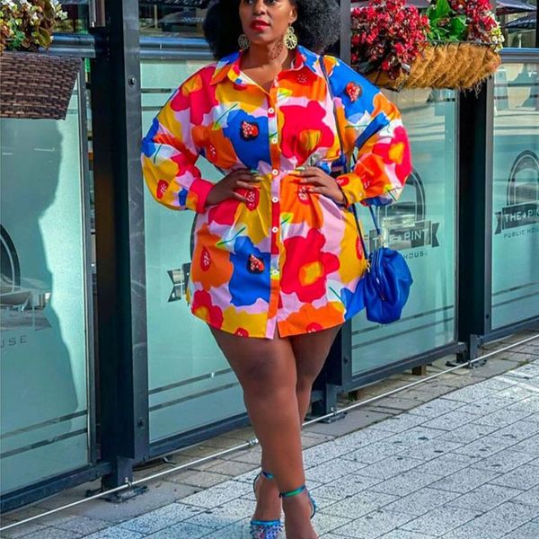 plus size dresses women clothing elegant short dress turn down collar long sleeve shirt ladies wholesale drop, Black
plus size dresses women clothing elegant short dress turn down collar long sleeve shirt ladies wholesale drop, Black