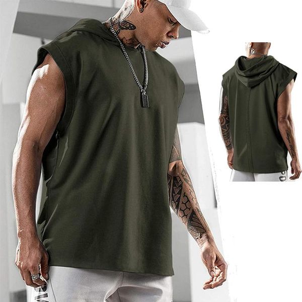 men's hoodies & sweatshirts factory in-stock sleeveless oversized pullover sports plus size, Black
men's hoodies & sweatshirts factory in-stock sleeveless oversized pullover sports plus size, Black