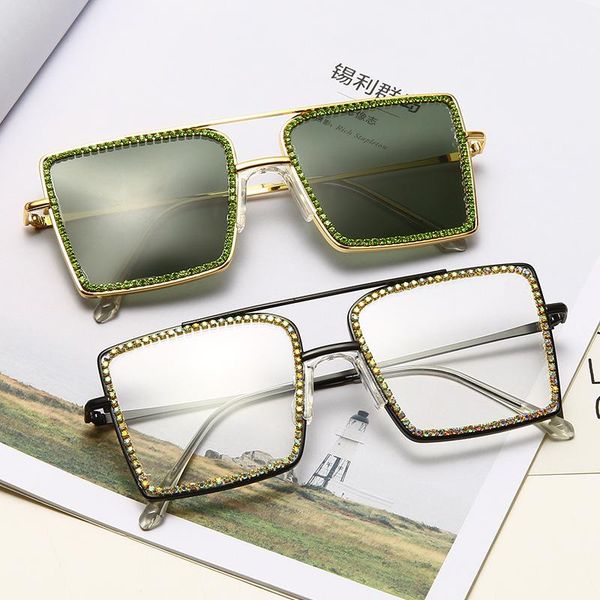 sunglasses zaolihu transparent lens mens oversize diamond women sun glasses gorgeous crystal square eyewear vintage gafas, White;black
sunglasses zaolihu transparent lens mens oversize diamond women sun glasses gorgeous crystal square eyewear vintage gafas, White;black