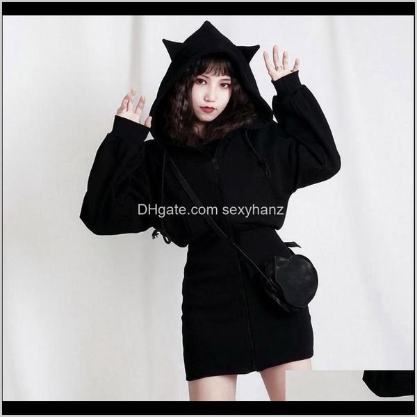 womens sweatshirts harajuku dark black sweatshirt women devil cat ear lace up short hoodies goth punk cute street loose pullover femme epxuo
womens sweatshirts harajuku dark black sweatshirt women devil cat ear lace up short hoodies goth punk cute street loose pullover femme epxuo