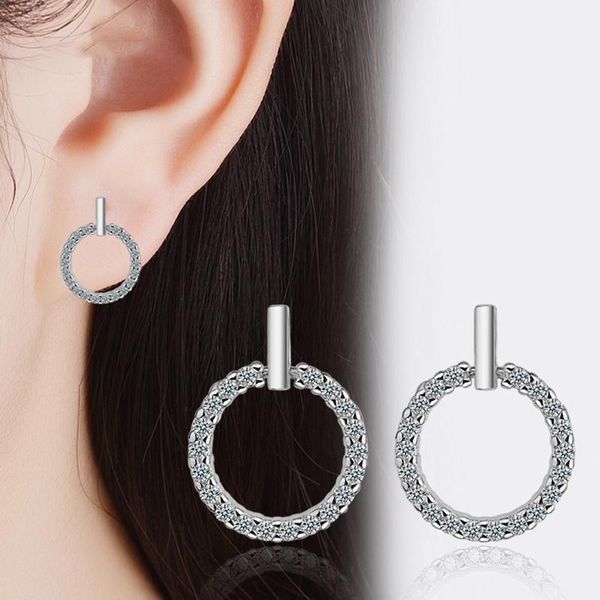 stud ol style round circle crystal zircon earrings rose gold & silver color fashion party jewelry gift for women girls, Golden;silver
stud ol style round circle crystal zircon earrings rose gold & silver color fashion party jewelry gift for women girls, Golden;silver