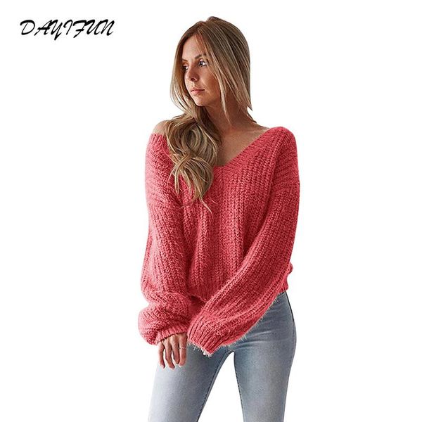 women's sweaters 2021 sweater female pullovers backless v-neck knitted women autumn woman ladies jumper knitwear c360, White;black
women's sweaters 2021 sweater female pullovers backless v-neck knitted women autumn woman ladies jumper knitwear c360, White;black