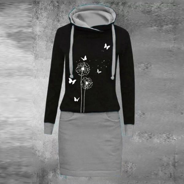casual dresses winter woman dress floral print patchwork long sleeve turtleneck above knee party for women 2021 vestidos, Black;gray
casual dresses winter woman dress floral print patchwork long sleeve turtleneck above knee party for women 2021 vestidos, Black;gray