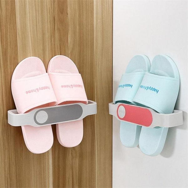 clothing & wardrobe storage wall mounted shoe rack plastic stick-on slipper holder 24 x 3cm
clothing & wardrobe storage wall mounted shoe rack plastic stick-on slipper holder 24 x 3cm