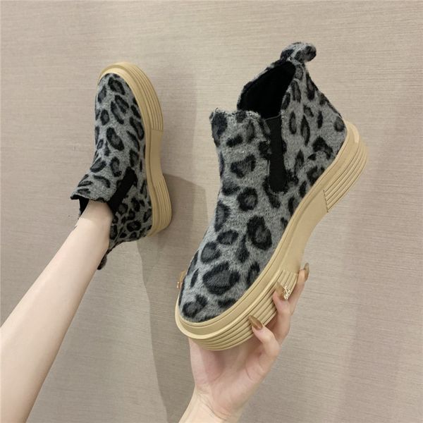 dress shoes women ankle boots fashion round toe 3.5cm heel slip on leopard print basic platform for woman size 35-39 0rn2, Black
dress shoes women ankle boots fashion round toe 3.5cm heel slip on leopard print basic platform for woman size 35-39 0rn2, Black