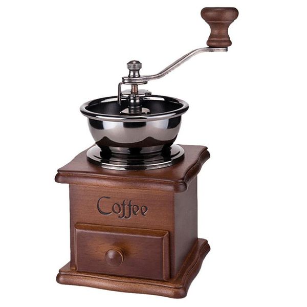 manual coffee grinders stainless steel grinder classical wooden maker hand retro burr mill kitchen appliances
manual coffee grinders stainless steel grinder classical wooden maker hand retro burr mill kitchen appliances