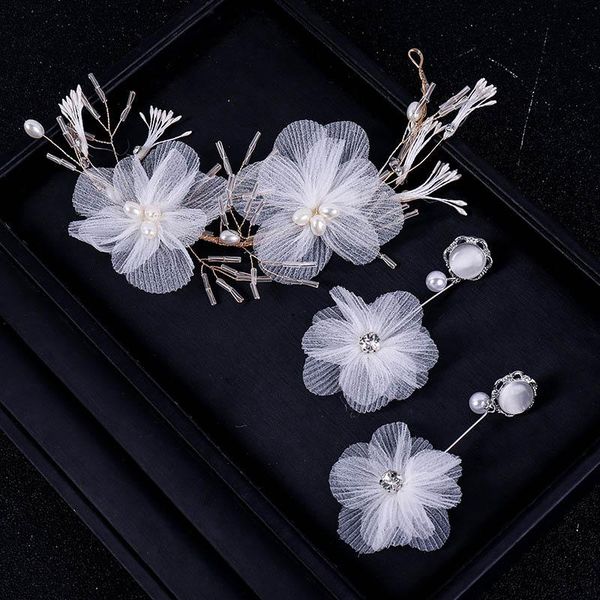 wedding jewelry sets forseven fashion white yarn flower pearl crown women girl bridal bride hair headband tiara earring set, Slivery;golden
wedding jewelry sets forseven fashion white yarn flower pearl crown women girl bridal bride hair headband tiara earring set, Slivery;golden