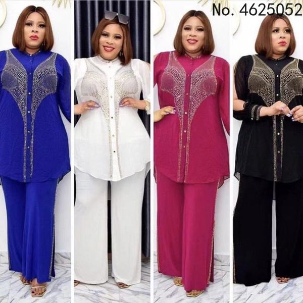 ethnic clothing african dashiki traditional clothes for women 2 piece set plus size diamond robe africaine pants suit ladies, Red
ethnic clothing african dashiki traditional clothes for women 2 piece set plus size diamond robe africaine pants suit ladies, Red