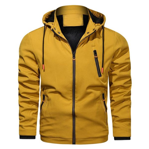 men's jackets 2021 brand hooded jacket men zipper winter spring autumn casual solid hoodie outwear slim fit 3xl, Black;brown
men's jackets 2021 brand hooded jacket men zipper winter spring autumn casual solid hoodie outwear slim fit 3xl, Black;brown