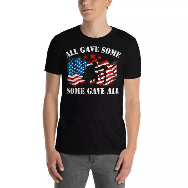 all gave some some gave all cute american flag soldier veteran shirt, White;black
all gave some some gave all cute american flag soldier veteran shirt, White;black