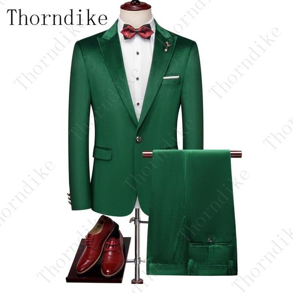 men's suits & blazers thorndike wedding green velvet suit 2021 3 pieces (jacket+pants+vest) groom tuxedo party custom costume homme, White;black
men's suits & blazers thorndike wedding green velvet suit 2021 3 pieces (jacket+pants+vest) groom tuxedo party custom costume homme, White;black