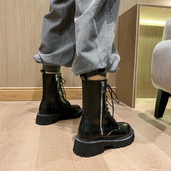 boots meriahzheng 2021 spring round toe flat bottom motorcycle british side zipper knight drop tws-8065-191, Black
boots meriahzheng 2021 spring round toe flat bottom motorcycle british side zipper knight drop tws-8065-191, Black