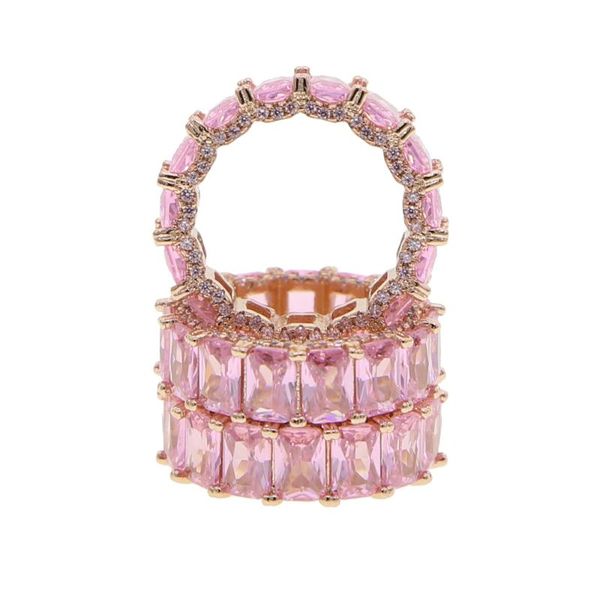 wedding rings pink white baguette cz eternity band ring all around sparking bling engagement stacking bands finger, Slivery;golden
wedding rings pink white baguette cz eternity band ring all around sparking bling engagement stacking bands finger, Slivery;golden