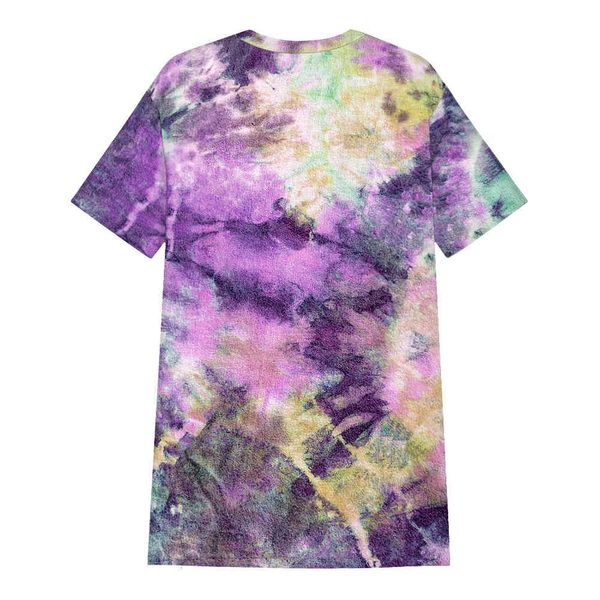 women's t-shirt fashion summer harajuku tie-dye print t shirts women elastic loose short sleeve hip hop casual long shirt midi top, White
women's t-shirt fashion summer harajuku tie-dye print t shirts women elastic loose short sleeve hip hop casual long shirt midi top, White
