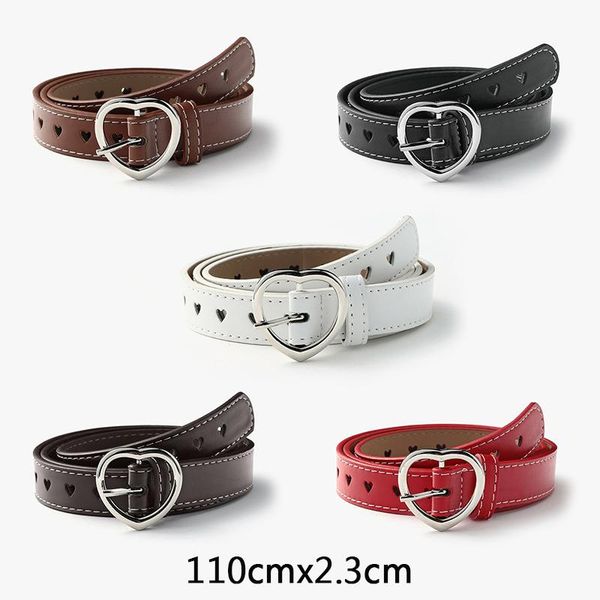 belts belt hollow heart shape candy colors kids for boy girl lady women pu leather adjustable luxury designer metal buckle, Black;brown
belts belt hollow heart shape candy colors kids for boy girl lady women pu leather adjustable luxury designer metal buckle, Black;brown