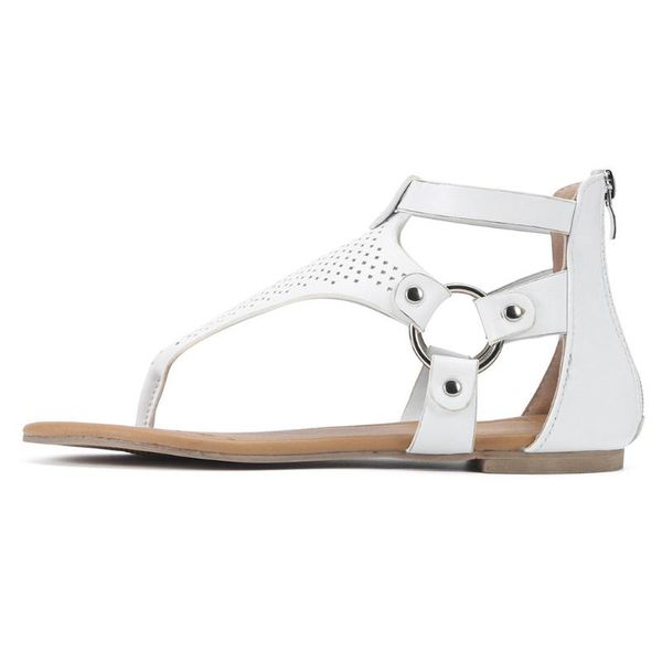 women casual rome solid hollow out open toe zipper sandals flat with shoes fashion round color comfortable mar 7, Black
women casual rome solid hollow out open toe zipper sandals flat with shoes fashion round color comfortable mar 7, Black
