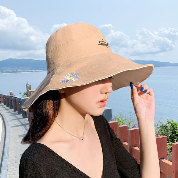 daisy fisherman hats woman summer day big brim with double-sided sunshade sunhat sunscreen hat can be worn on both sides, Blue;gray
daisy fisherman hats woman summer day big brim with double-sided sunshade sunhat sunscreen hat can be worn on both sides, Blue;gray