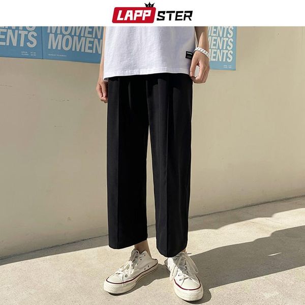 men solid harajuku korean harem pants 2021 spring mens casual wide legs streetwear baggy joggers man cargo trousers 5xl men's, Black
men solid harajuku korean harem pants 2021 spring mens casual wide legs streetwear baggy joggers man cargo trousers 5xl men's, Black