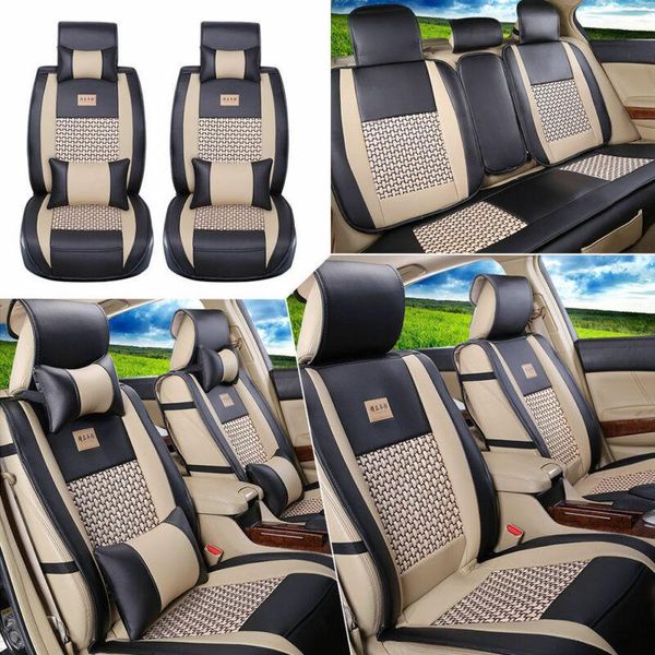 car seat covers luxury pu leather auto universal automotive front rear complete set 5-seats interior accessories
car seat covers luxury pu leather auto universal automotive front rear complete set 5-seats interior accessories