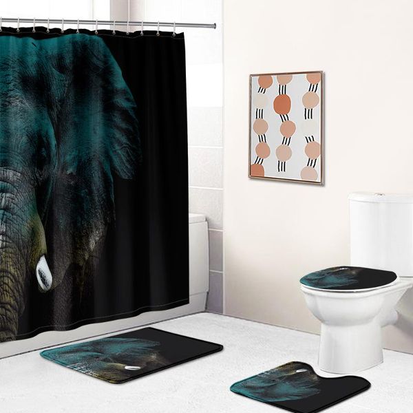 shower curtains 4piece blackish green elephants and curtain set waterproof bathing mat toilet lid cover
shower curtains 4piece blackish green elephants and curtain set waterproof bathing mat toilet lid cover
